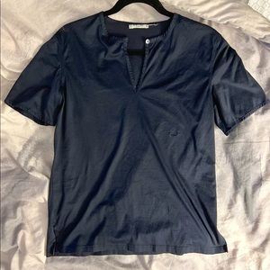 Vintage Celine Navy (almost black) Shirt in Size Small